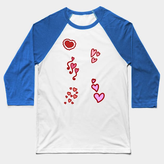 Valentine's Day! Baseball T-Shirt by saradaboru